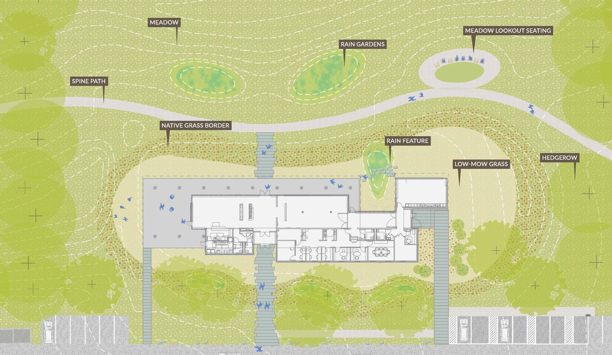 Building #1: The Visitor Center - BKSK Architects