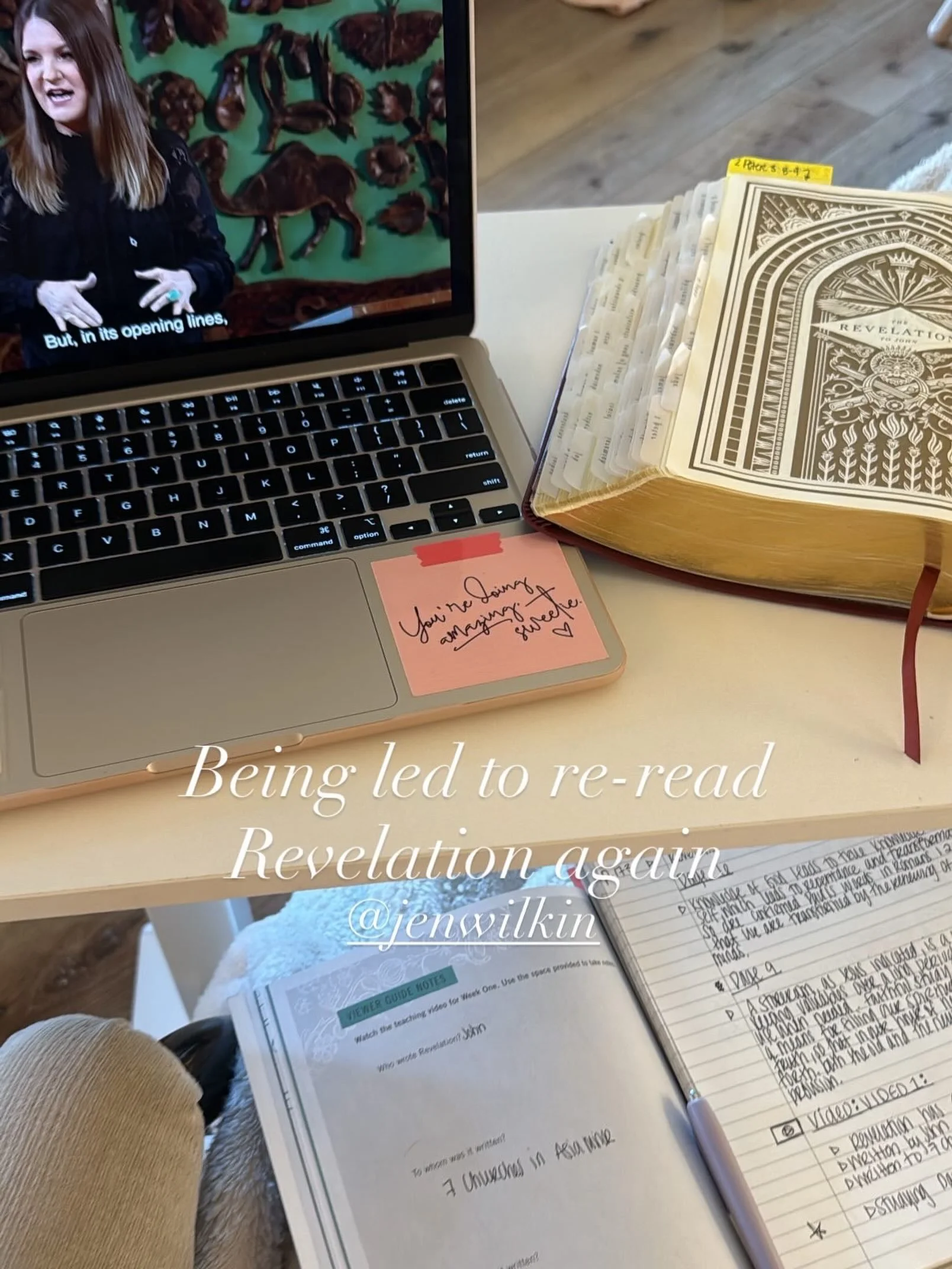 What are you reading in your Bible? 📖 

#biblereading #biblestudy #scripture #revelation