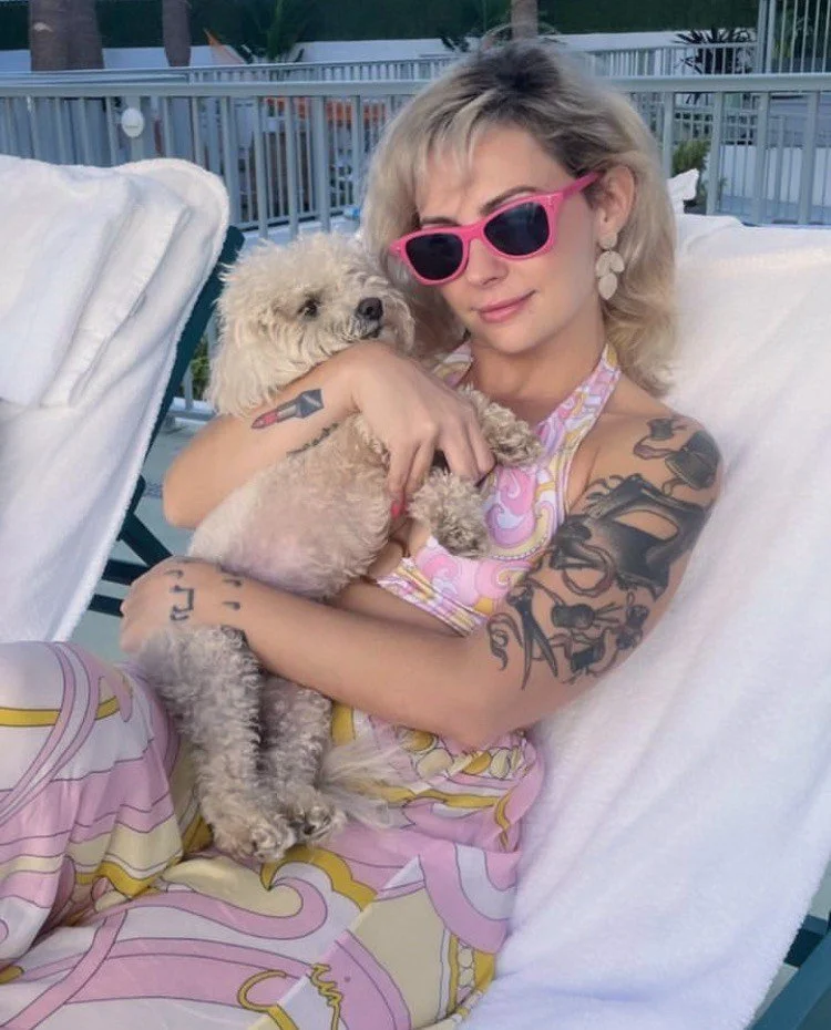 MEOW-Pink Panther on Hayley