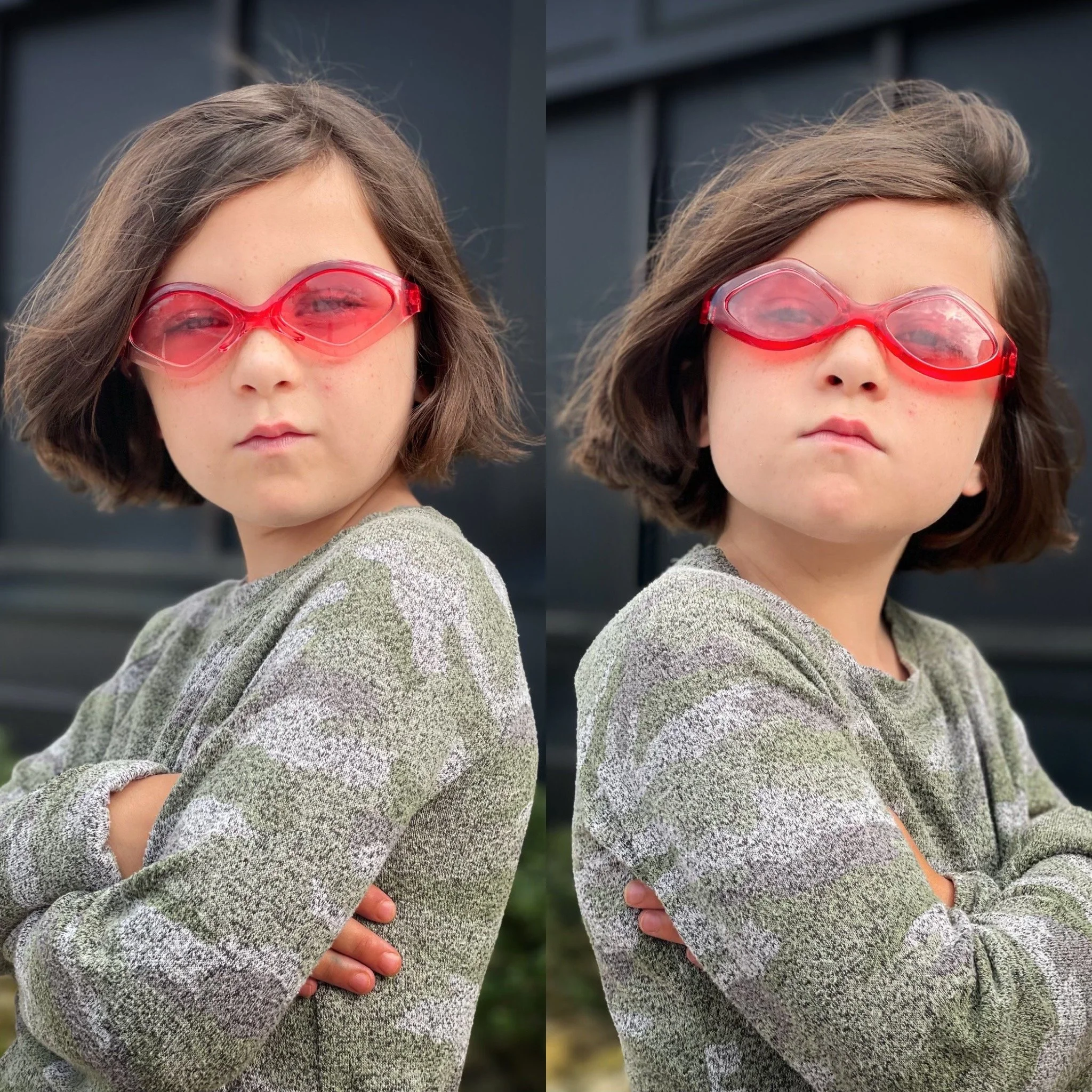 FLIP OUT-Red/Pink on Luna