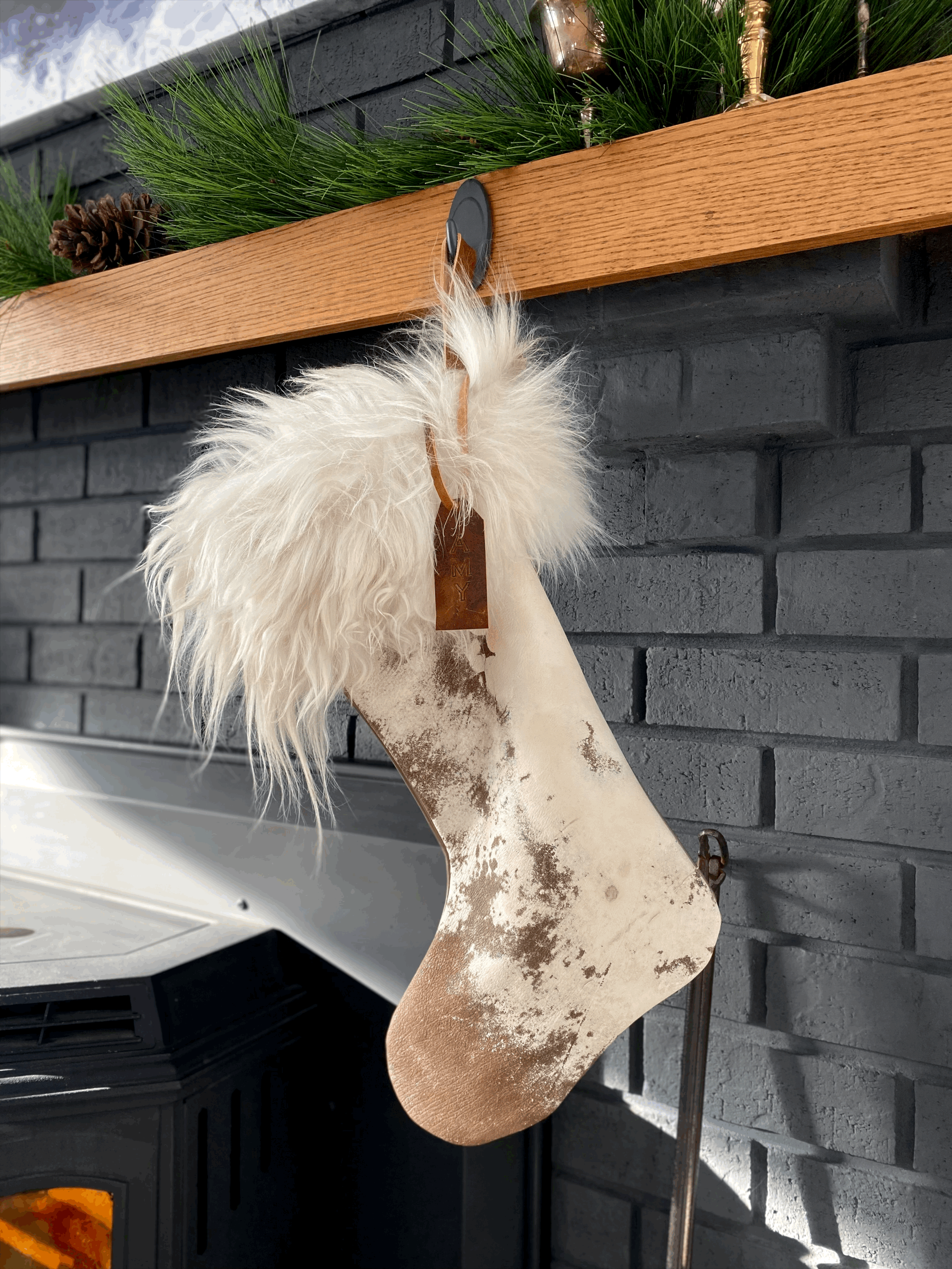 *PRE-ORDER*  Vintage Mohair Stocking