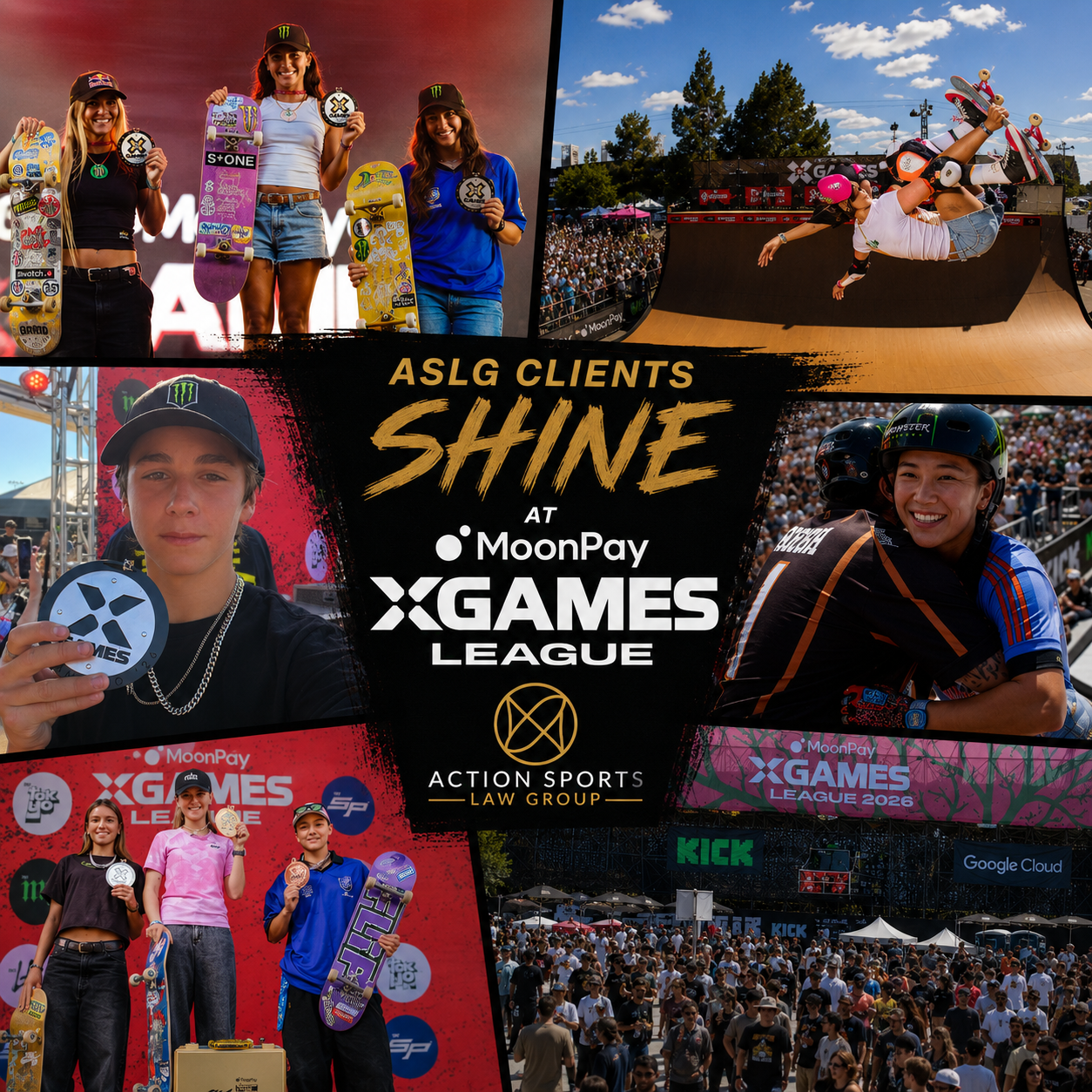 Big Weekend at the inaugural Moonpay X Games League Sacramento: Celebrating the Success of Our Visa Clients