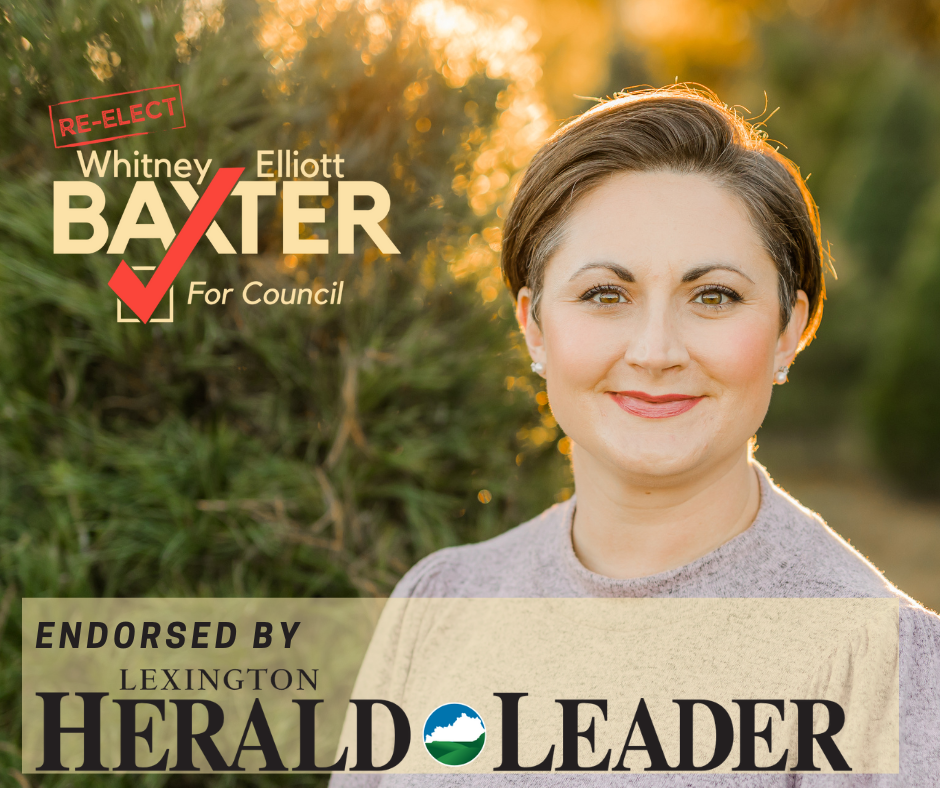 Gallery 1 — Whitney Elliott Baxter for 9th District Council Lexington