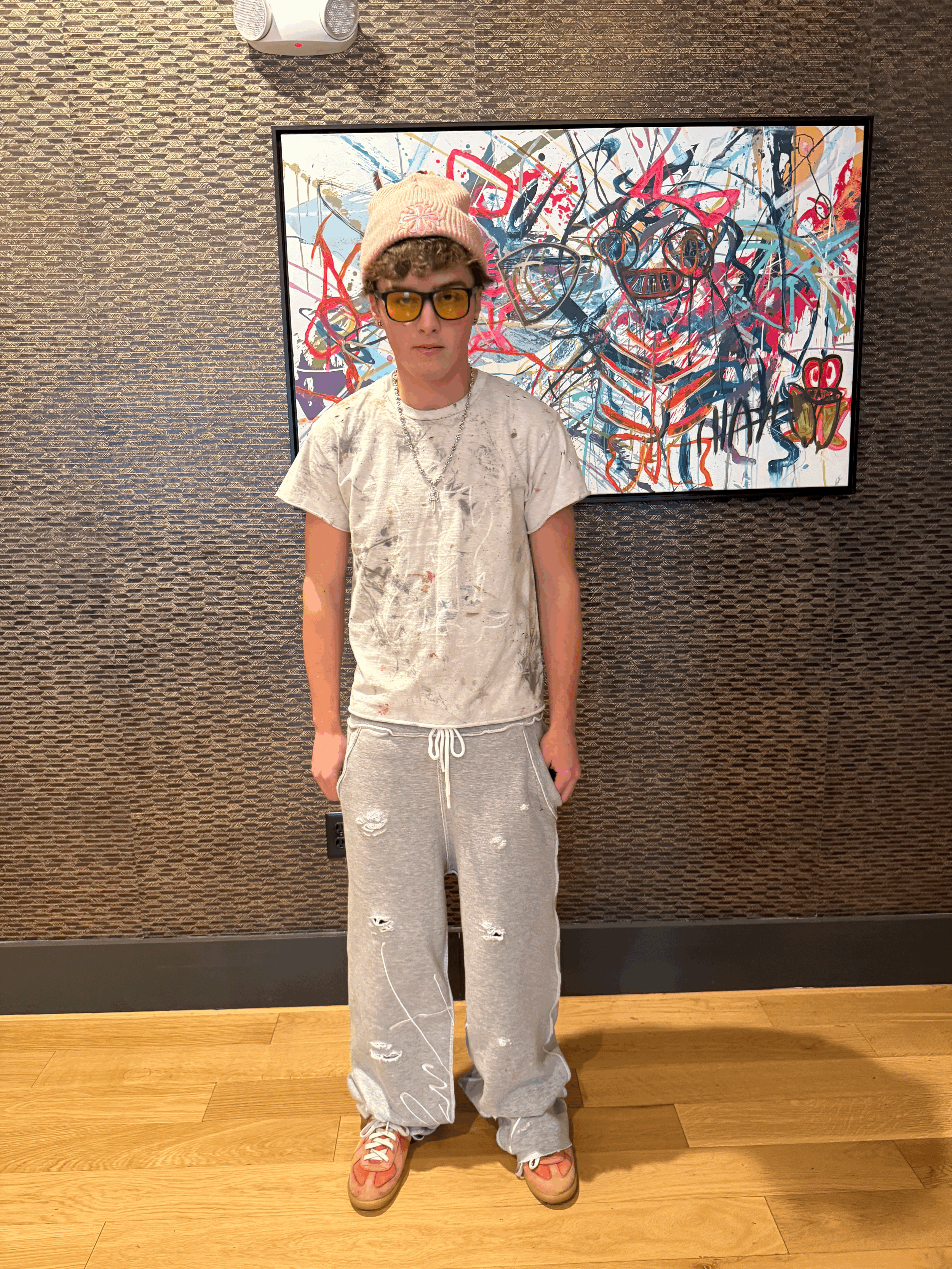 Smoke Grey Baggy PungA Joggers