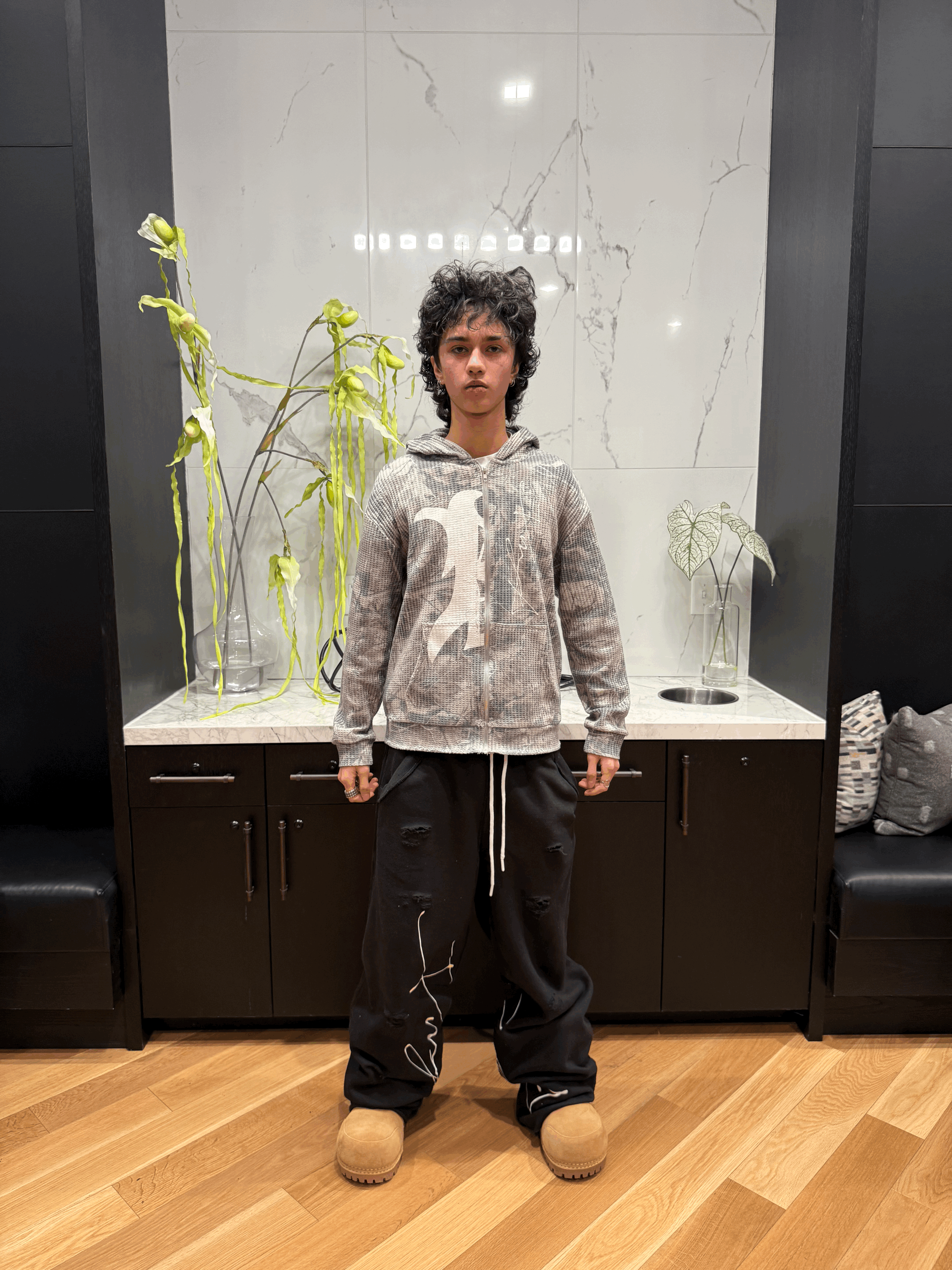 Jet Black Baggy PungA Joggers