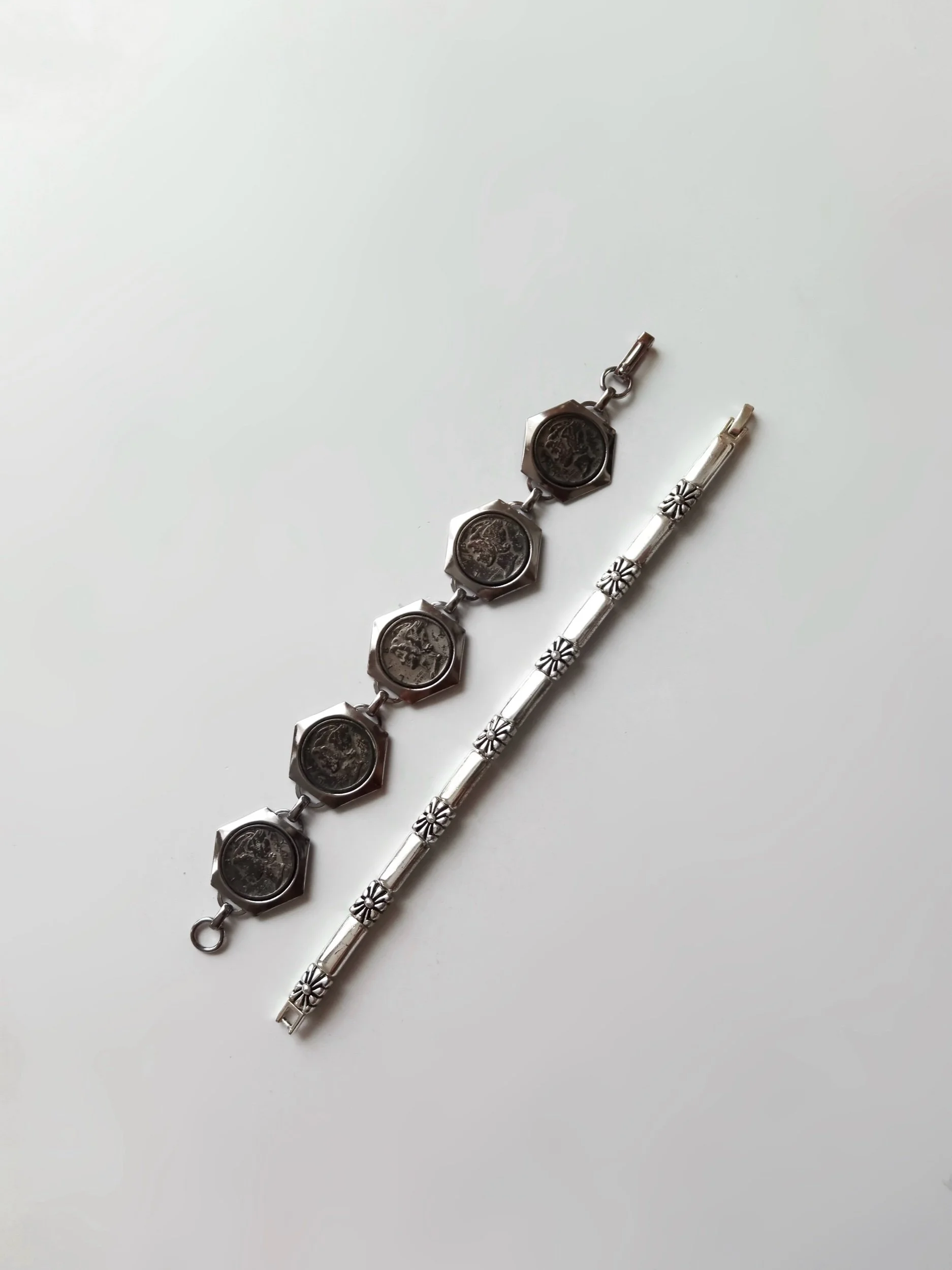 Vintage silver bracelets