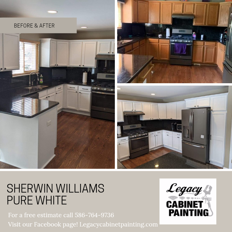 Traditional Kitchen Remodel by Legacy Cabinet Painting inc. — Project 7 project photo