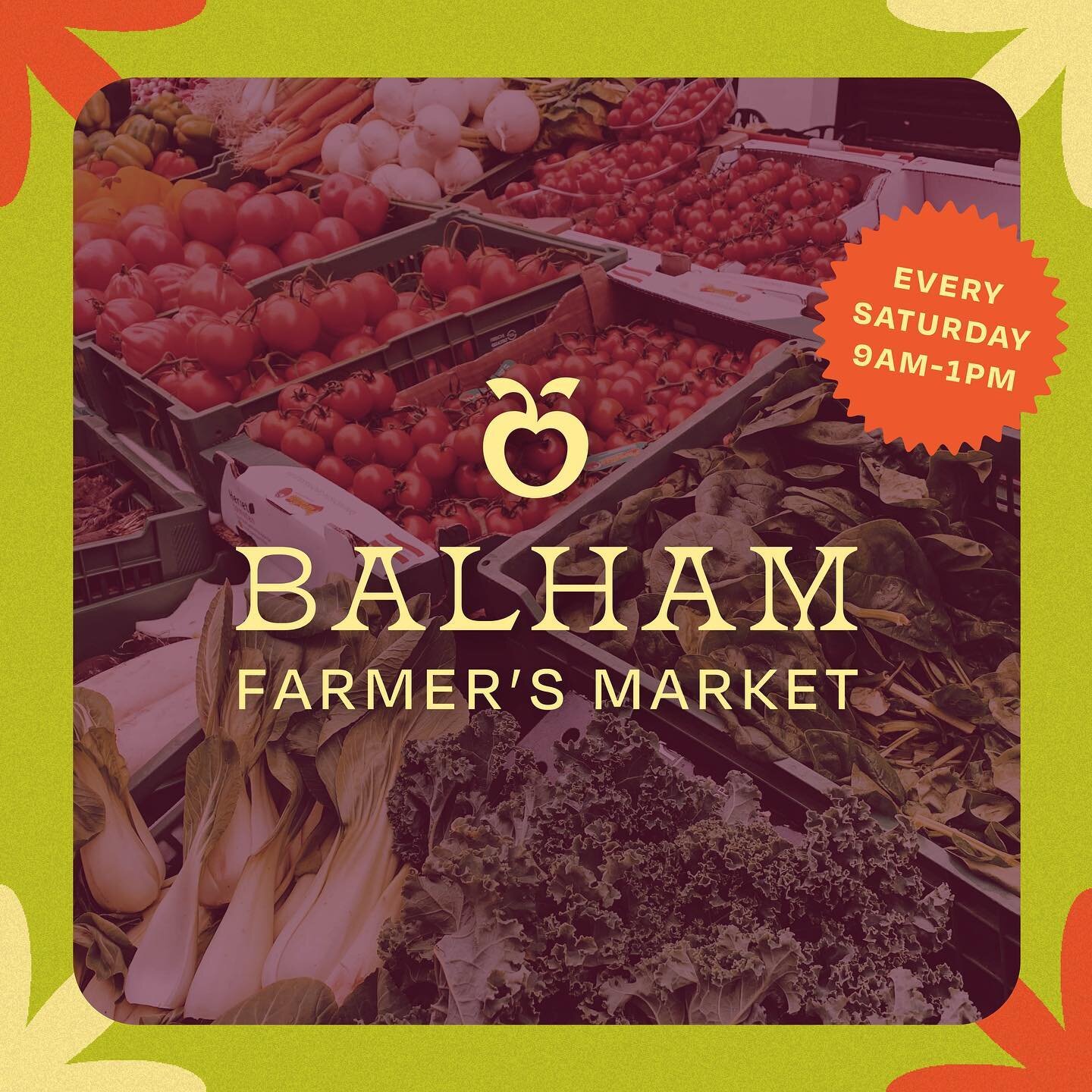Balham Farmer&rsquo;s Market 🥬🍠🍋 Branding concept designs🧀🥖🍅🍏

I visited this great little market the other day and couldn&rsquo;t resist creating a brand identity for it 🍅 This would help promote local vendors and seasonal products 🥬🍏
.
.
