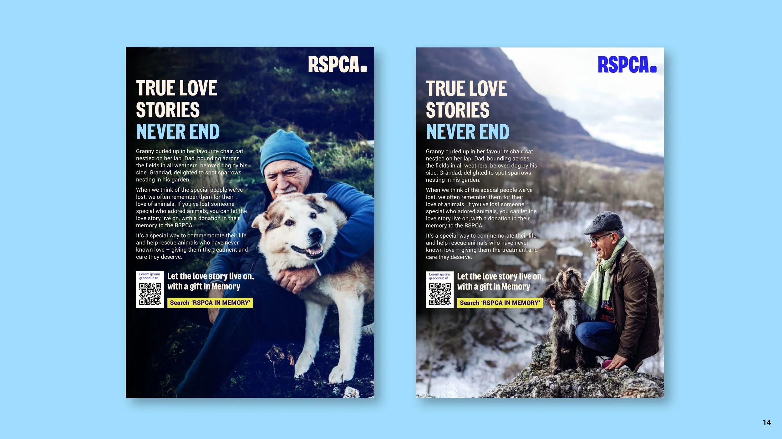 RSPCA In Memory