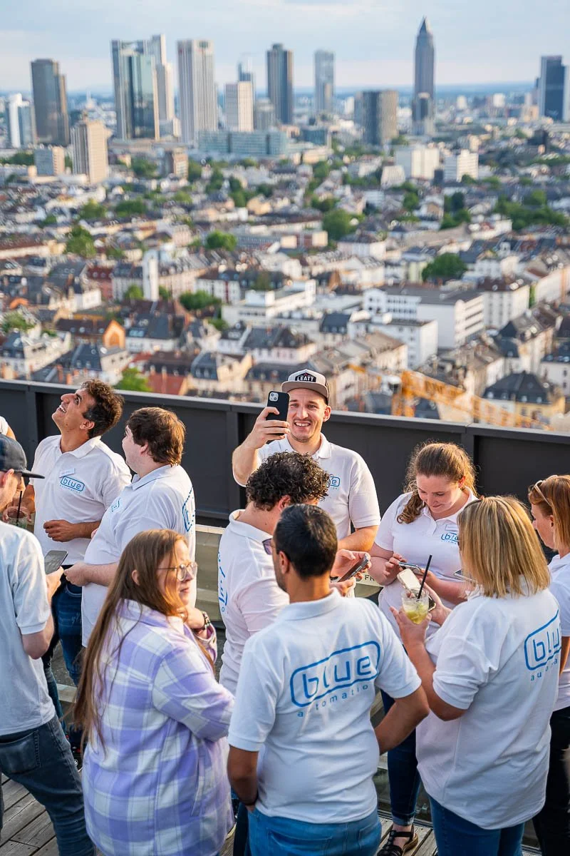  Fotografische Begleitung des Firmenevents der Blue Automation in Frankfurt am Main 