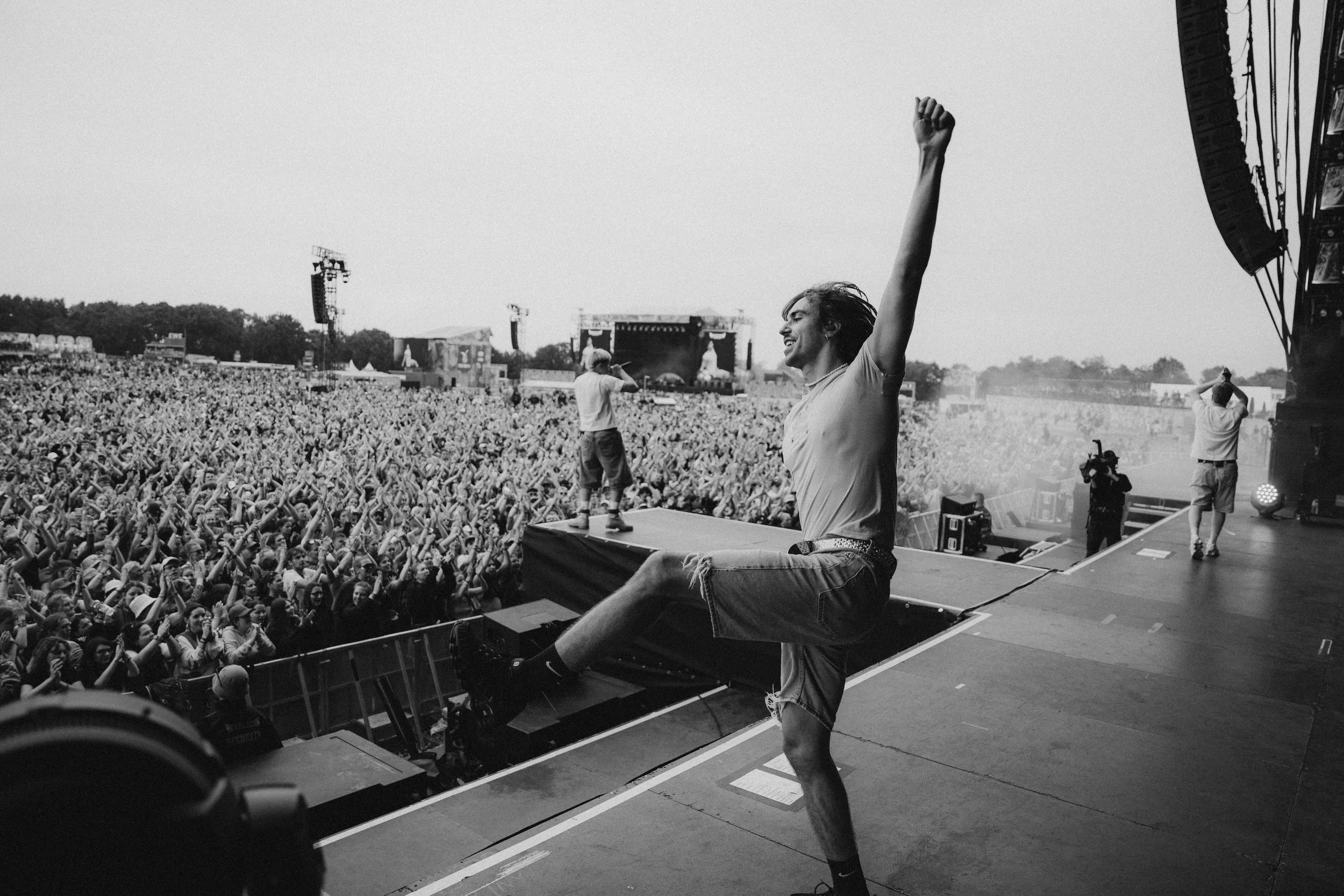  Die Band 01099 beim Deichbrand Festival fotografiert von Tim Fraats. 