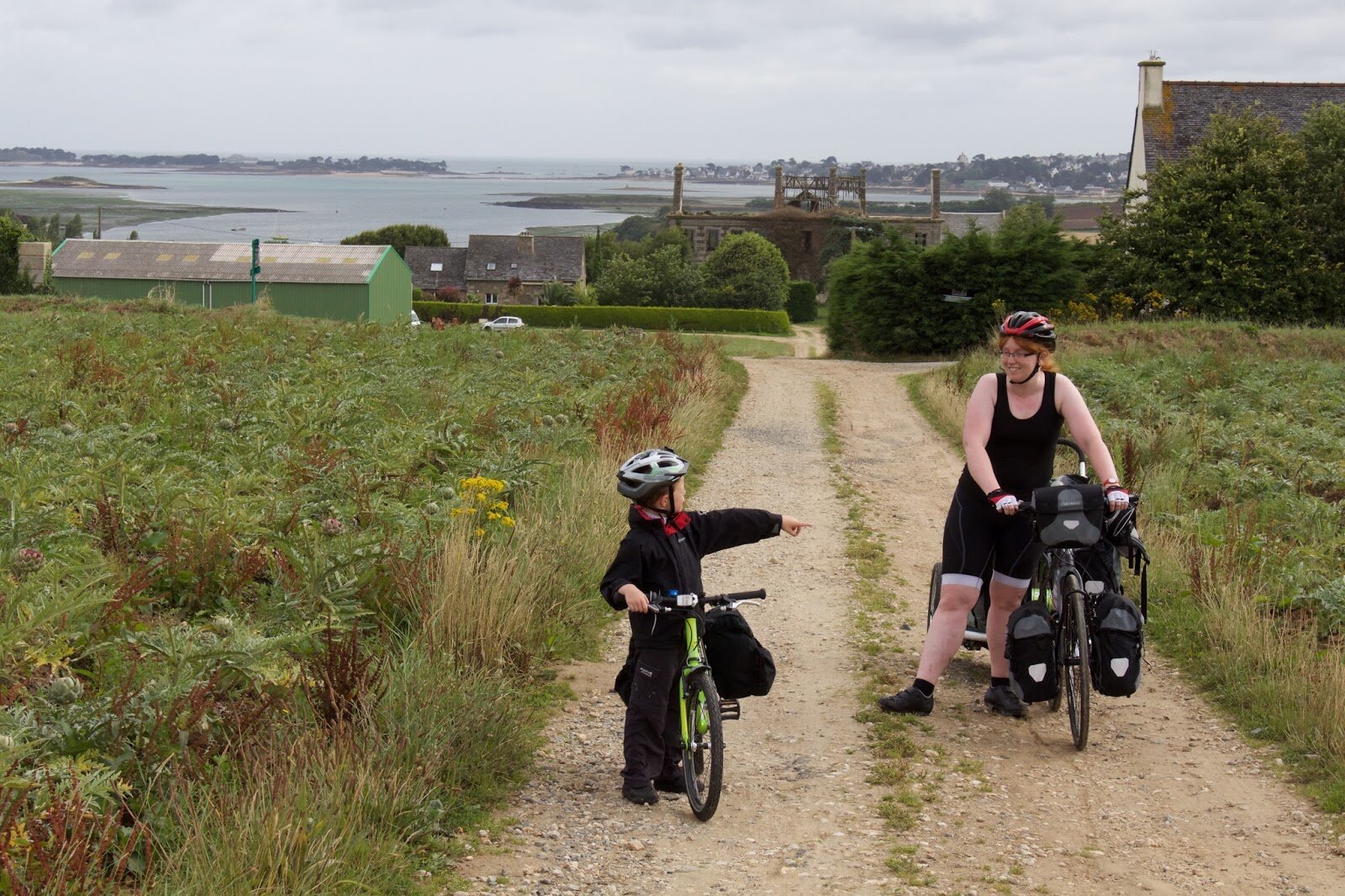 Roscoff to Le Clôitre St Thégonnac. Deuxième désastre!