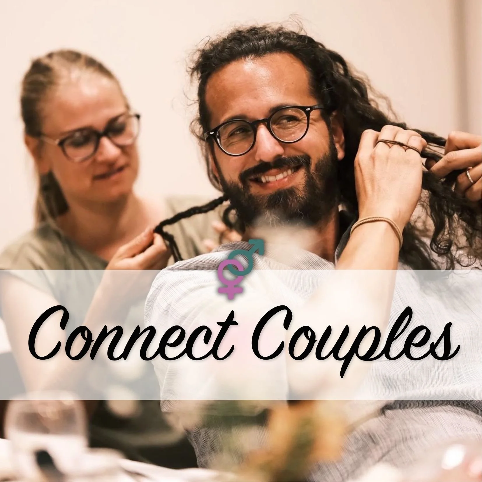 Couple complice coiffure