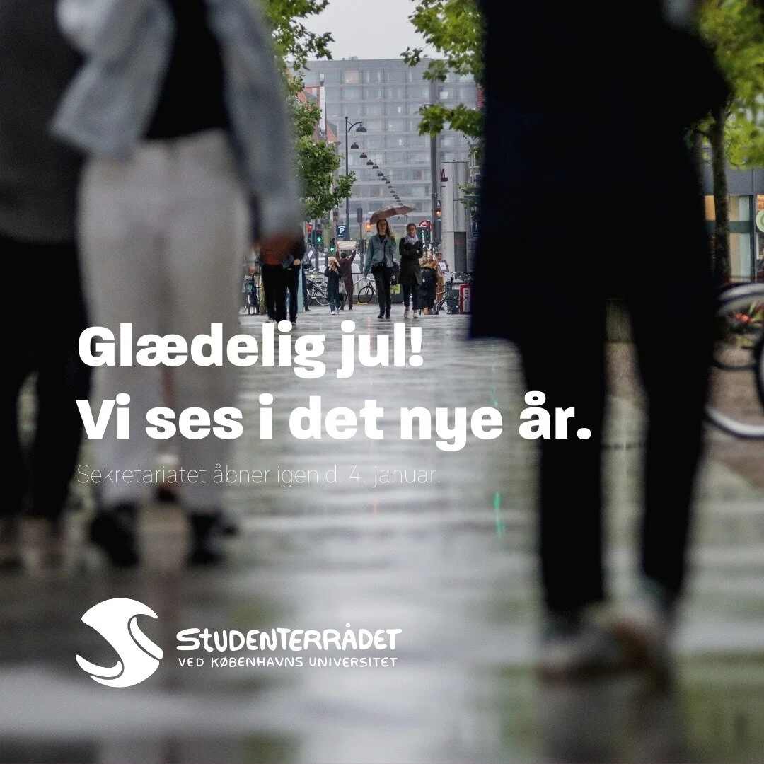 Studenterrådet går på juleferie