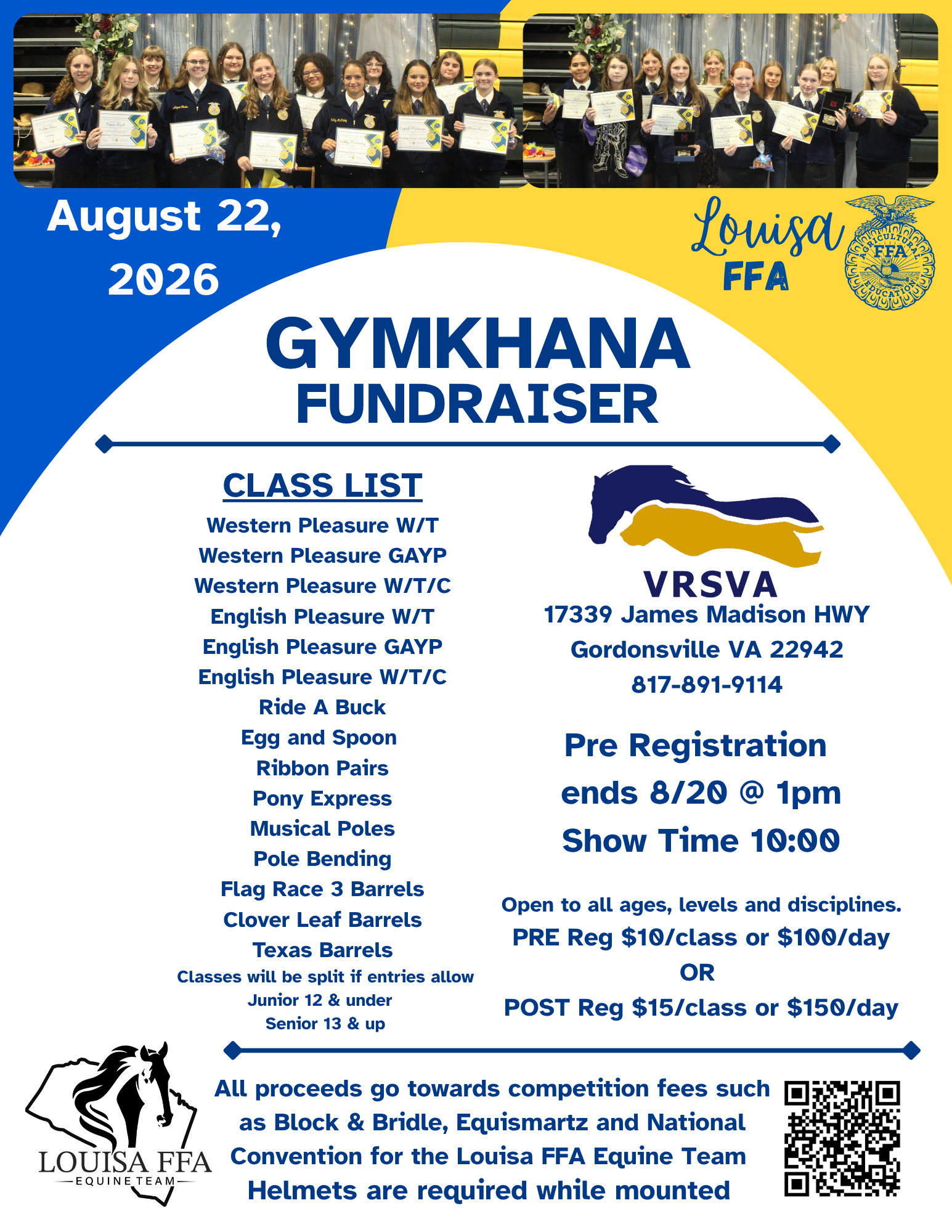 Gymkhana Fundraiser