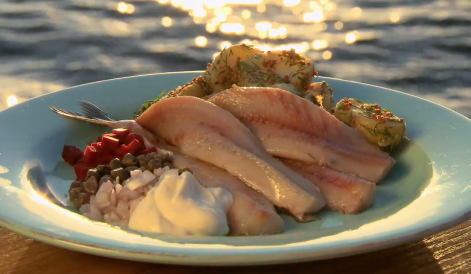 Soused Herring with Potato Salad and Classical Trimmings — NSC