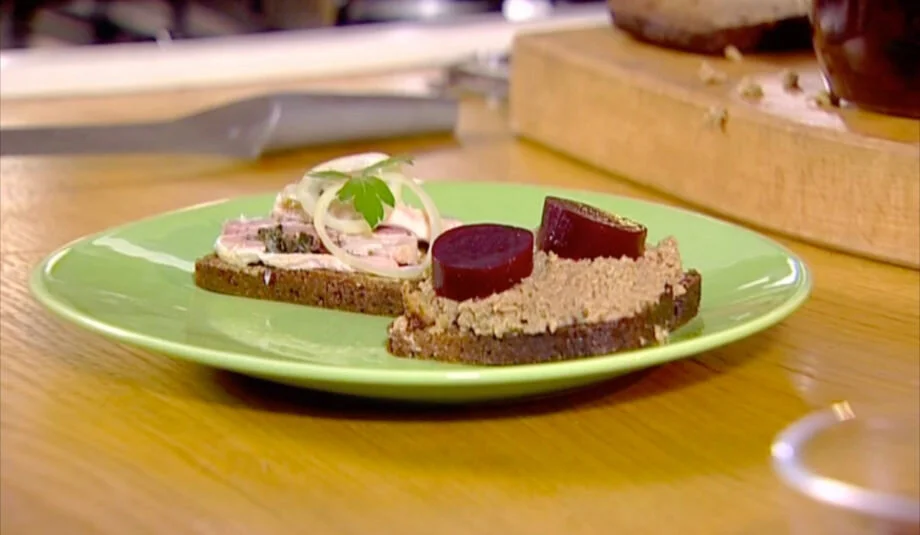 Veal Liver Paté with Pickled Beets — NSC