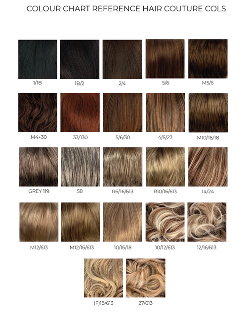 Hair by Sleek Colour Chart — Sleek Hair