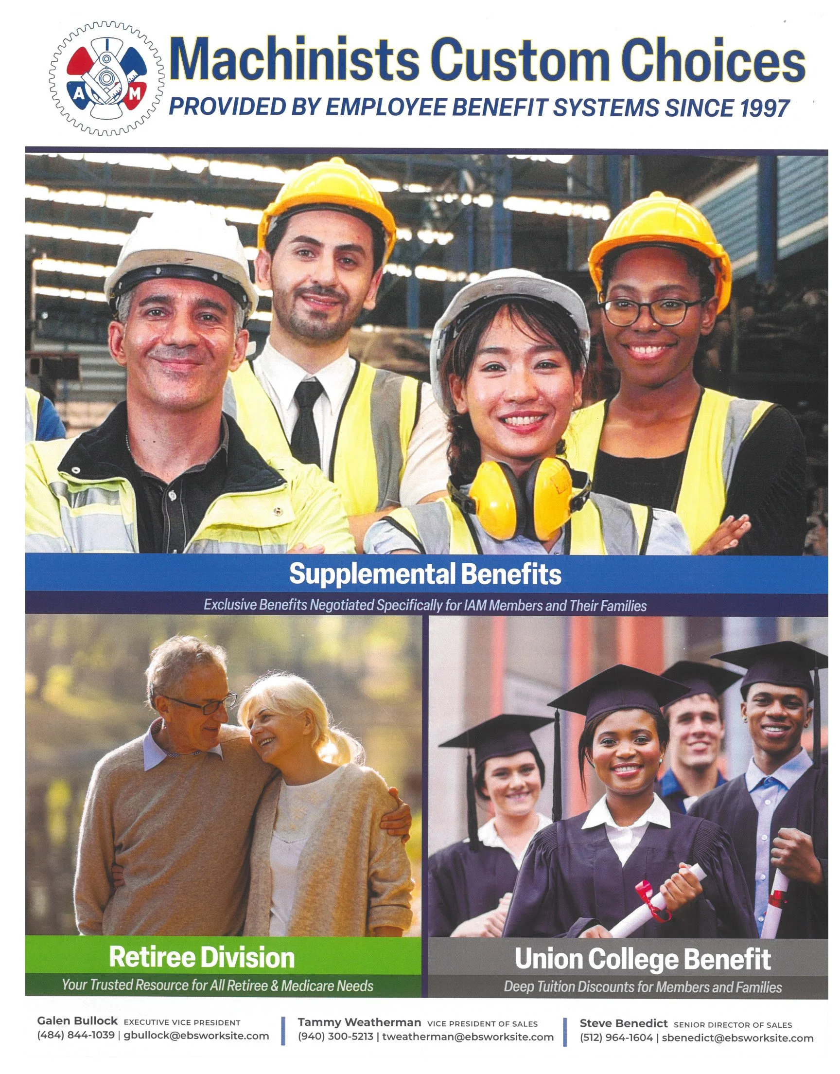 Machinists Custom Choices