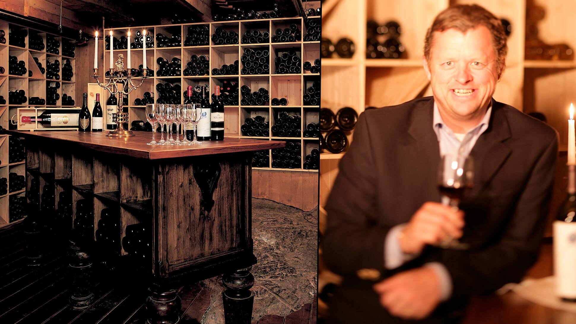 Sigurd Kvikne has become passionate about wine.