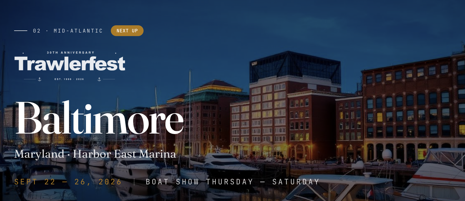 TrawlerFest Baltimore 2026