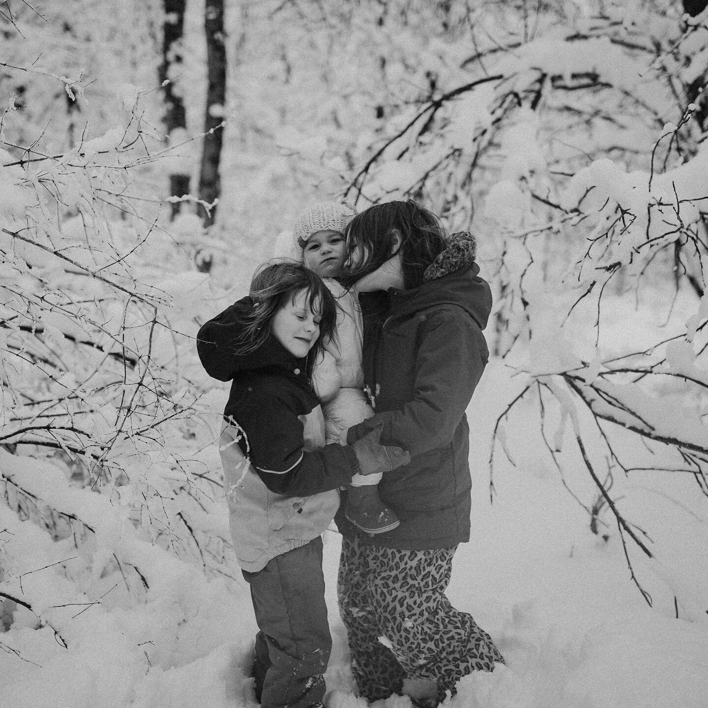 Snow day things ❄️ I love unexpected days home with these babies.