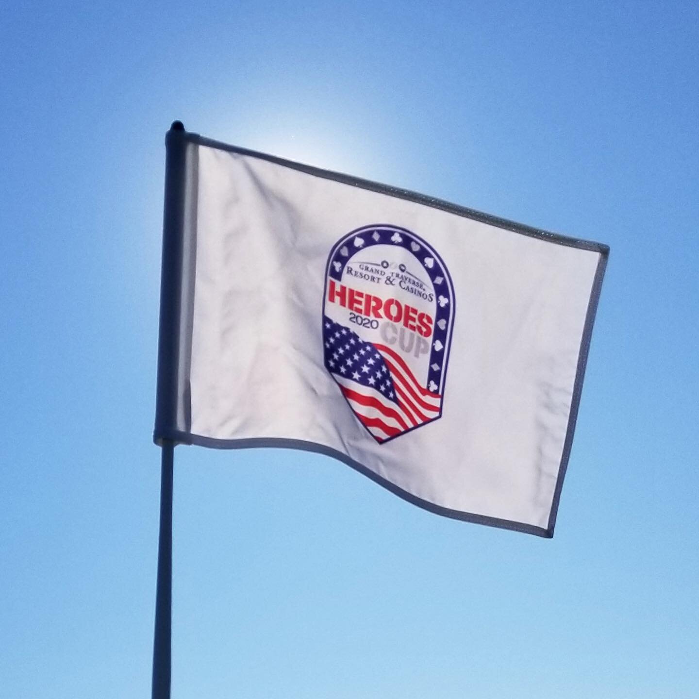 The Heroes Cup Invitational will be here before you know it!
And the flags are ready.
#gtresort #golf #nomi #traversecity