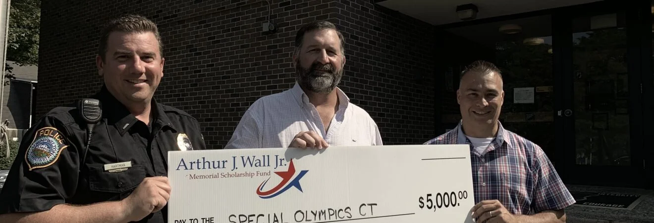 Wall Foundation Donation Helps Kilimanjaro-Climbing Wilton Police Fundraise for Special Olympics