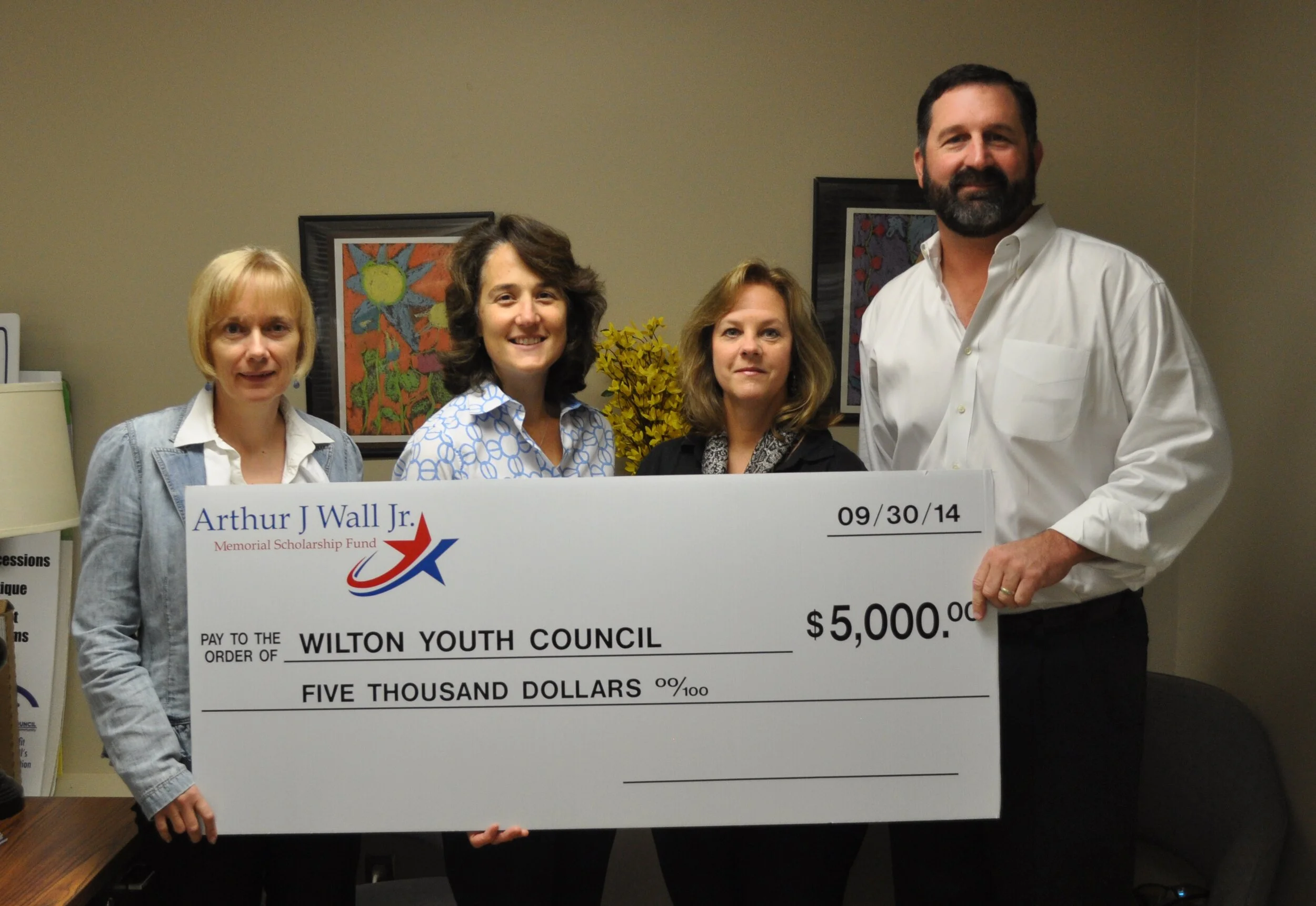 Wilton Youth Council Gets Award