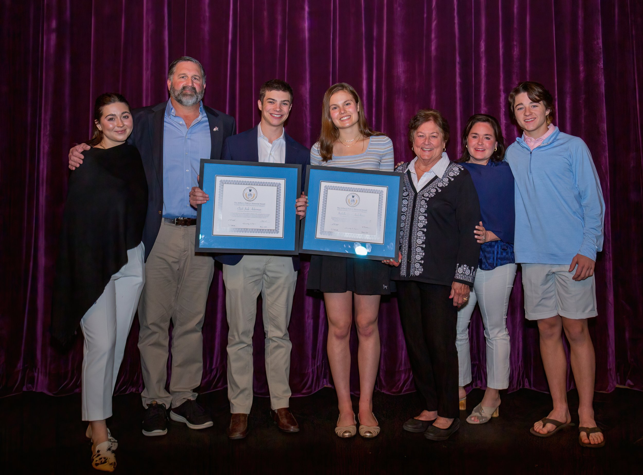2022 Recipients - Eli Ackerman &amp; Bella Andjelkovic