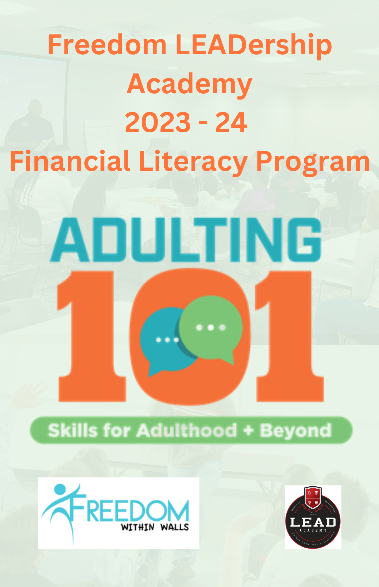 Freedom LEADership Academy After School Program — Adulting 101 Org