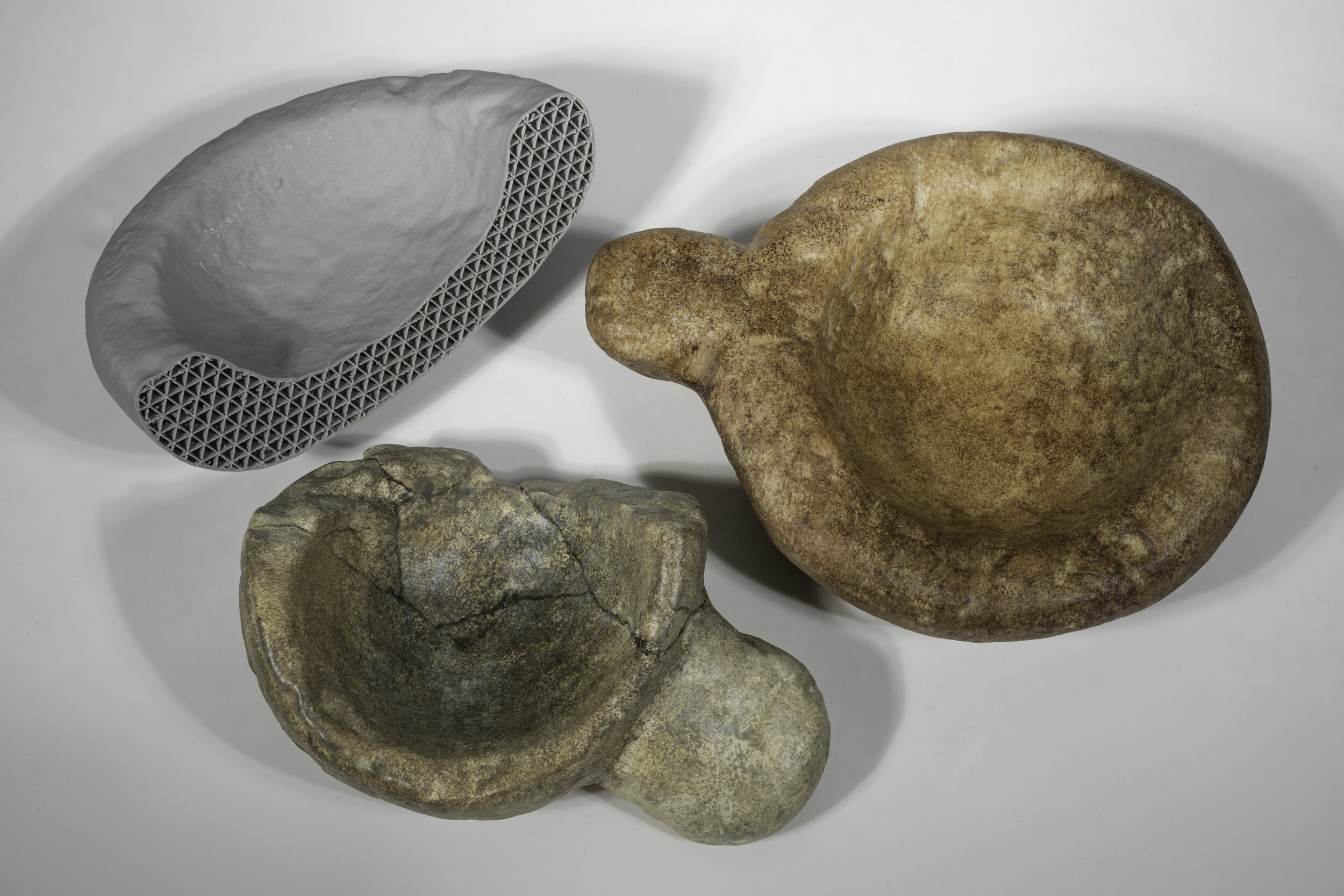   Finished 3D prints | Image: AOC Archaeology  
