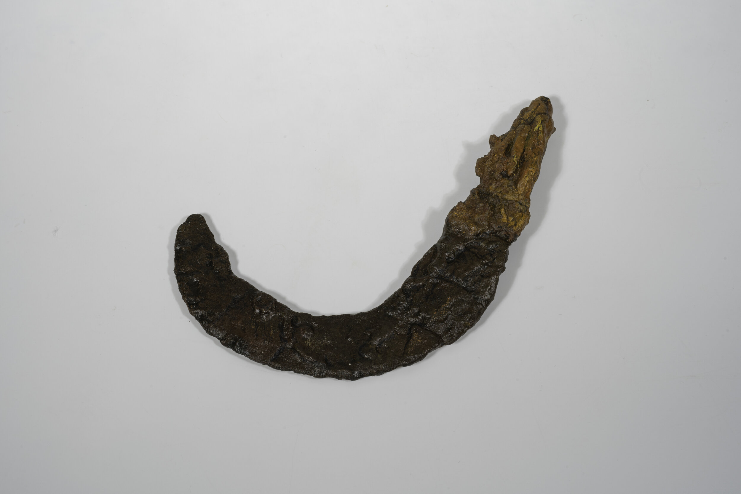   Finished 3D print of the reaping hook | Image: AOC Archaeology  
