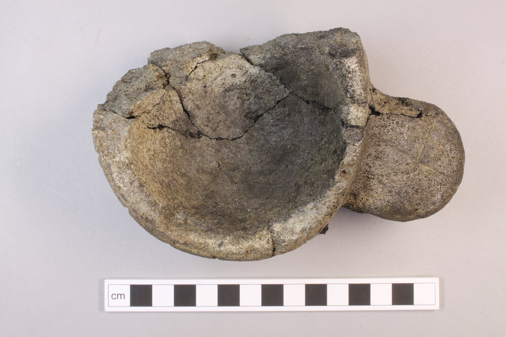   Stone Lamp | Image: AOC Archaeology  