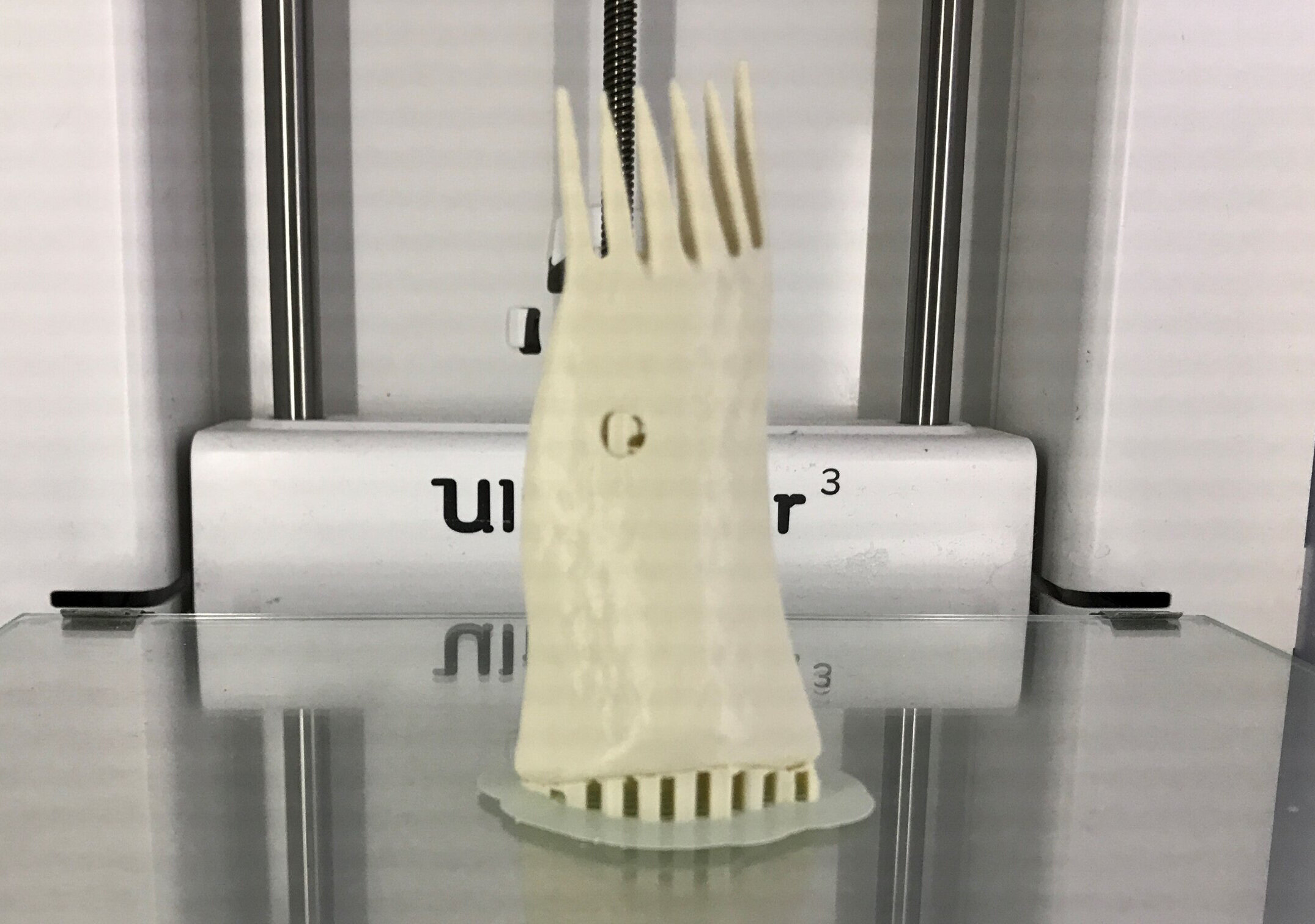   Antler comb 3D printing | Image: Eagle Labs Edinburgh  
