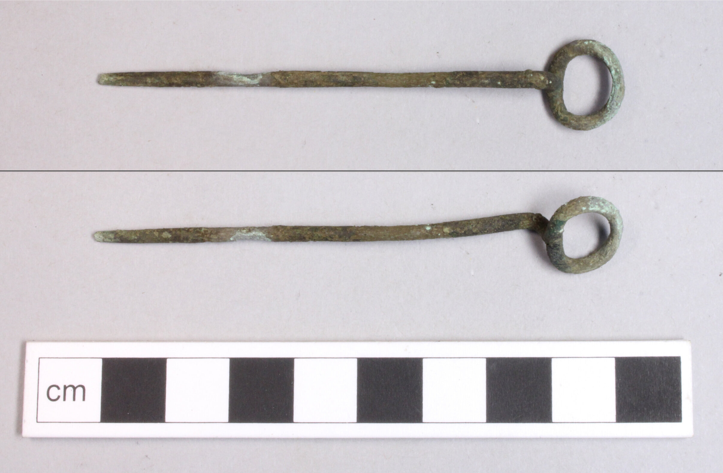   Metal pin | Image: AOC Archaeology  