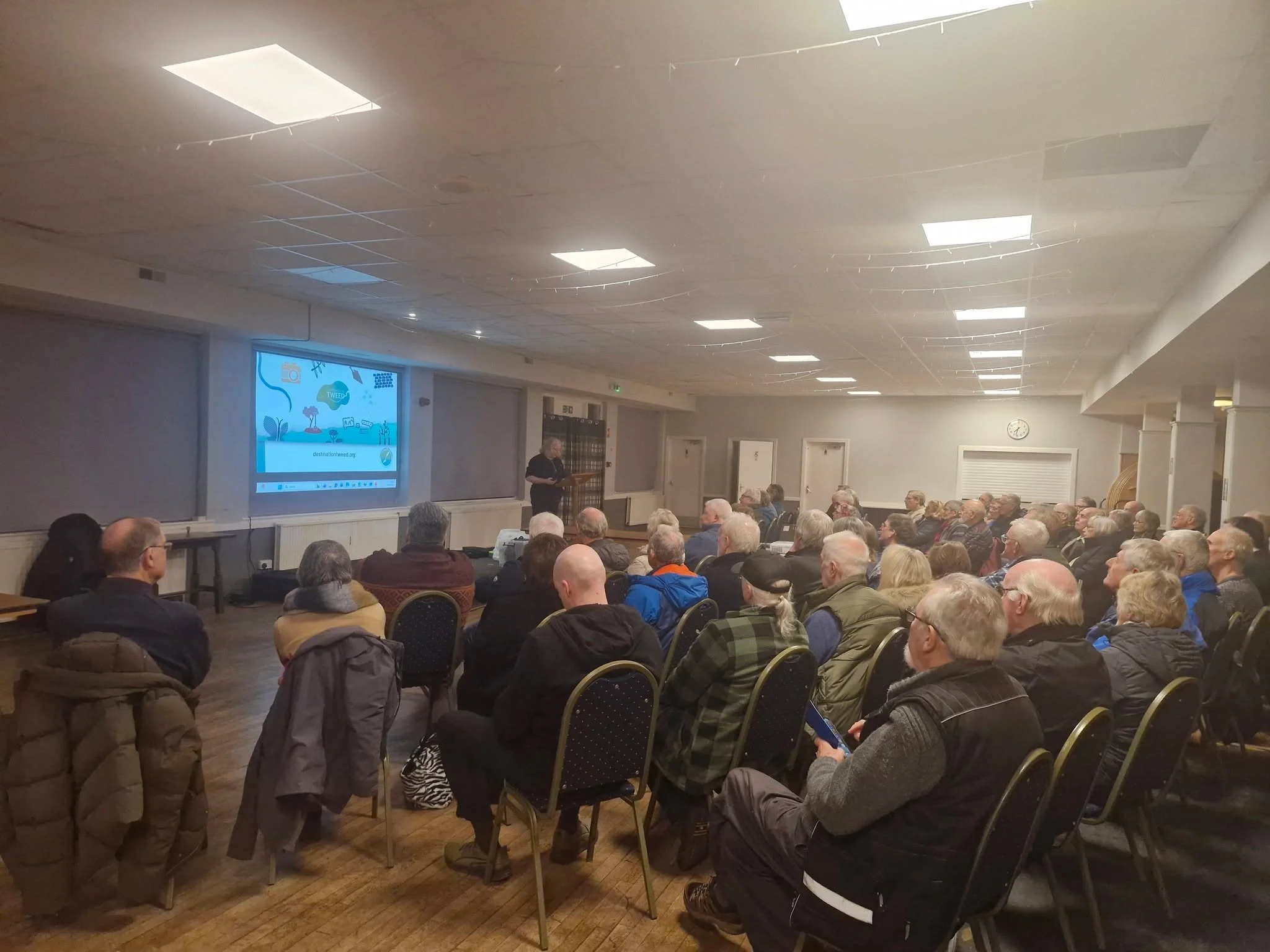 Thanks to Kelso Heritage Society for giving us the opportunity to update on recent work along the Tweed and our plans for 2026 in the Kelso area. It was a great turn out for a dreich February evening. If you missed the talk and are interested in find