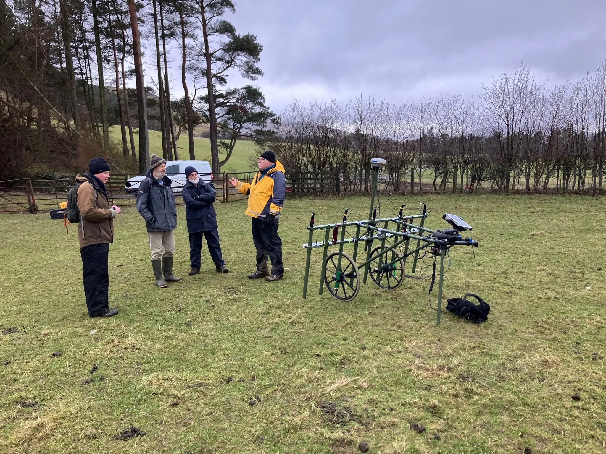 In 2014 local metal detectorist David Bartholomew (along with colleagues) found 51 Edward I silver pennies near Drumelzier by the Tweed. The wider landscape here is rich in archaeological activity with sites from prehistory as well as the medieval si