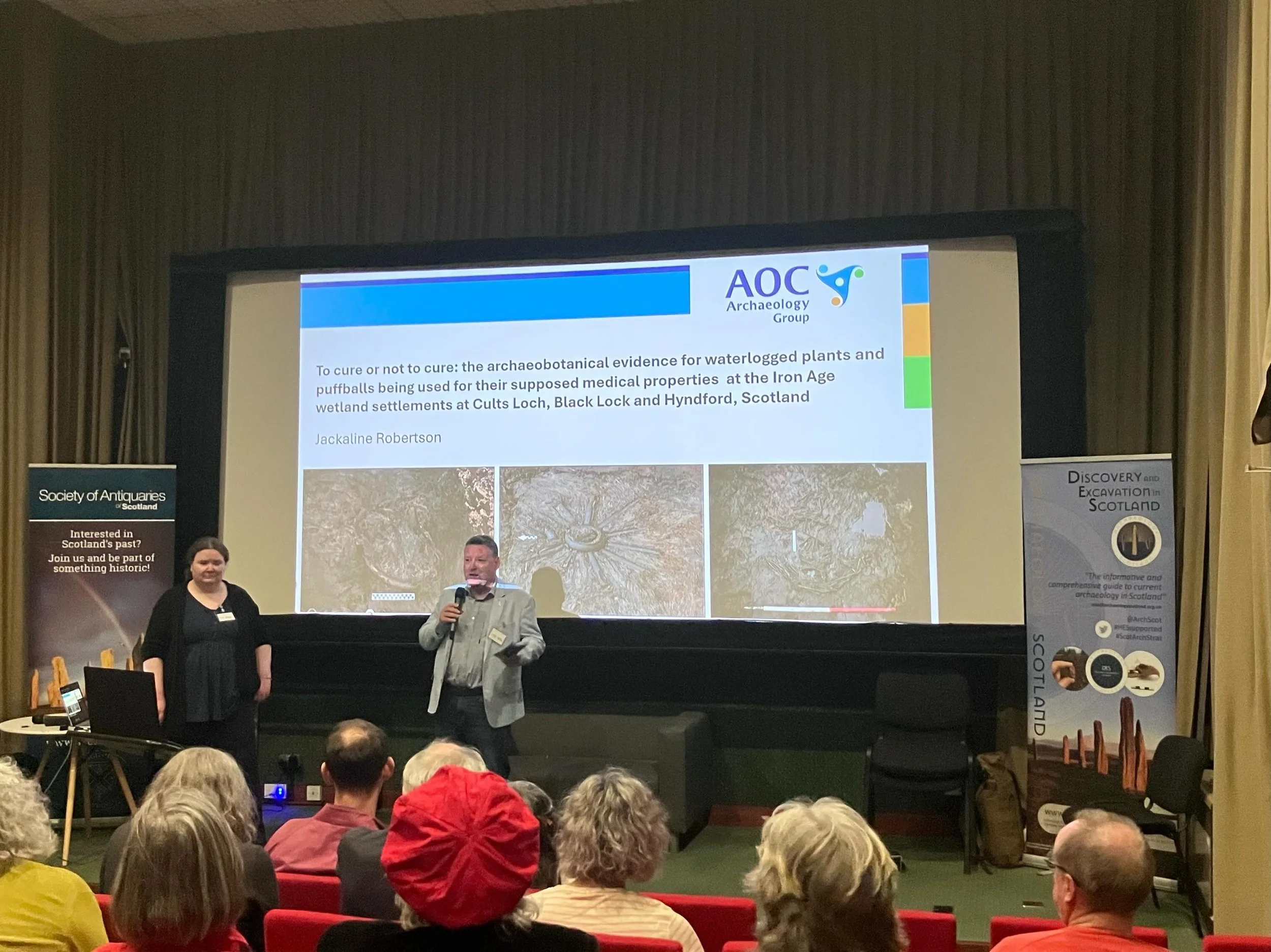 Ever wondered what more you can find out from super soggy sites? 

Jack from AOC presented to the #ARP26 audience on the emerging evidence of deliberate selection and storage of puffballs and plants with medicinal properties by Iron Age communities. 