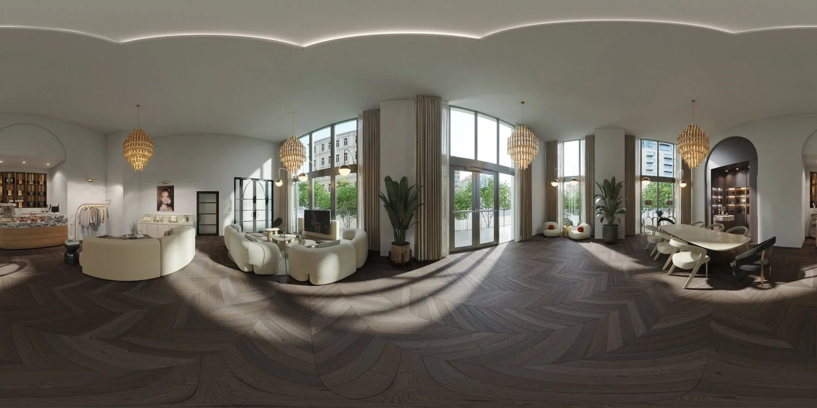 3D renderings in Design district