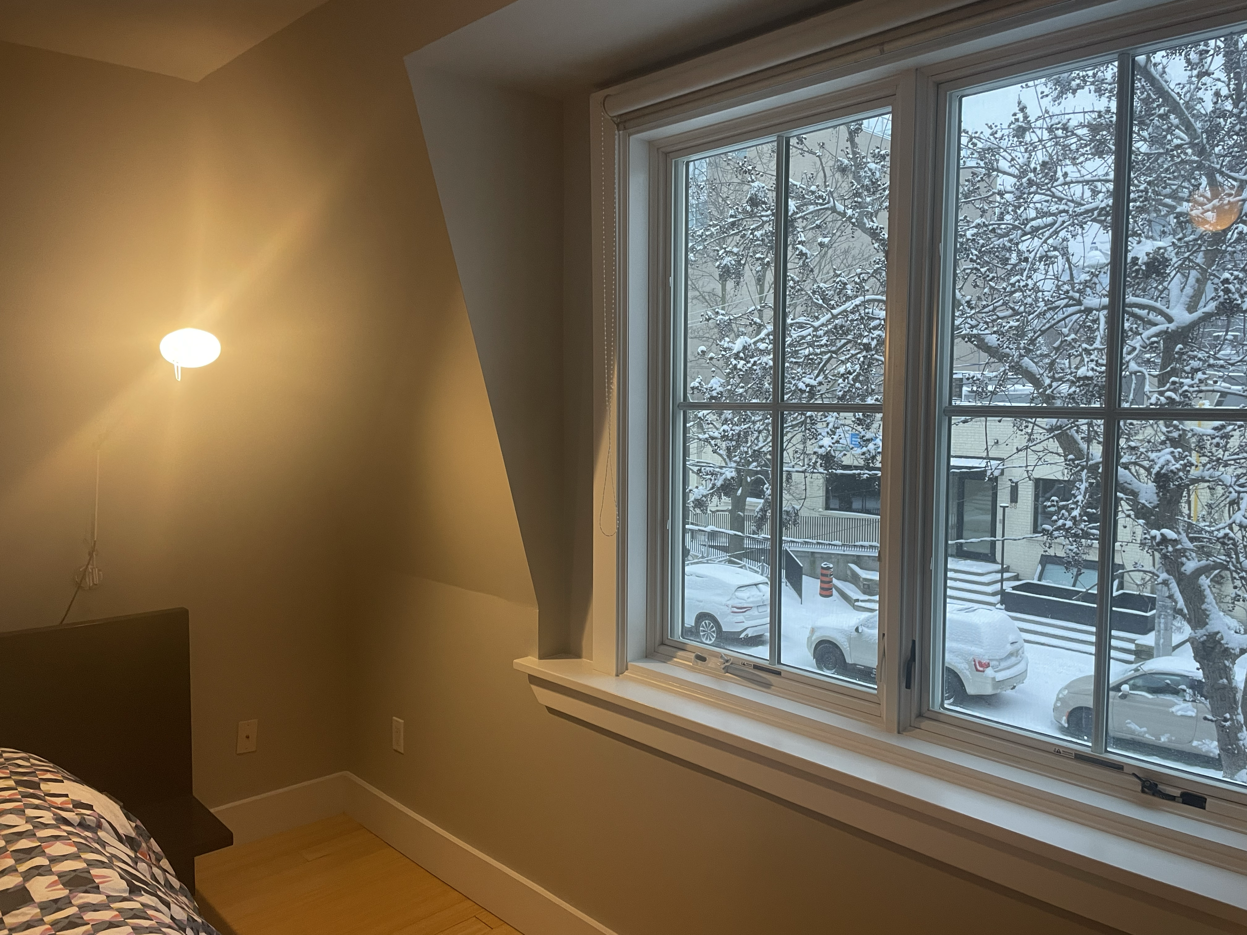 Interior of a bedroom Interior House Painting. Heather Feather Painting and Design. Toronto.