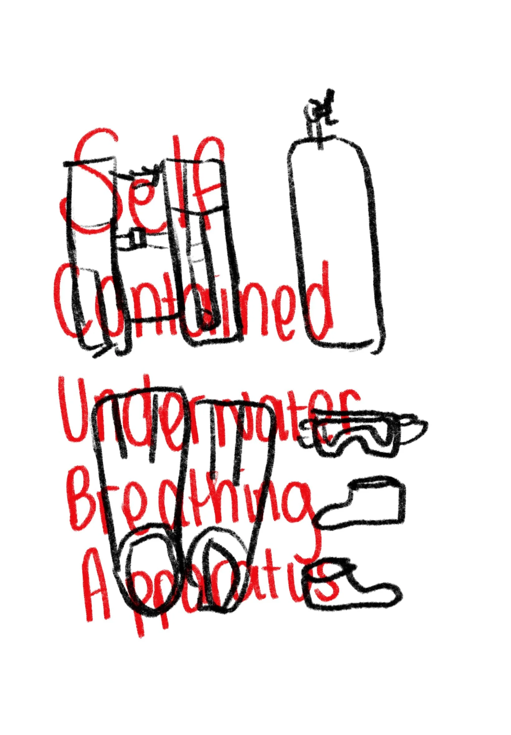 Selected initial sketches on shirt designs.