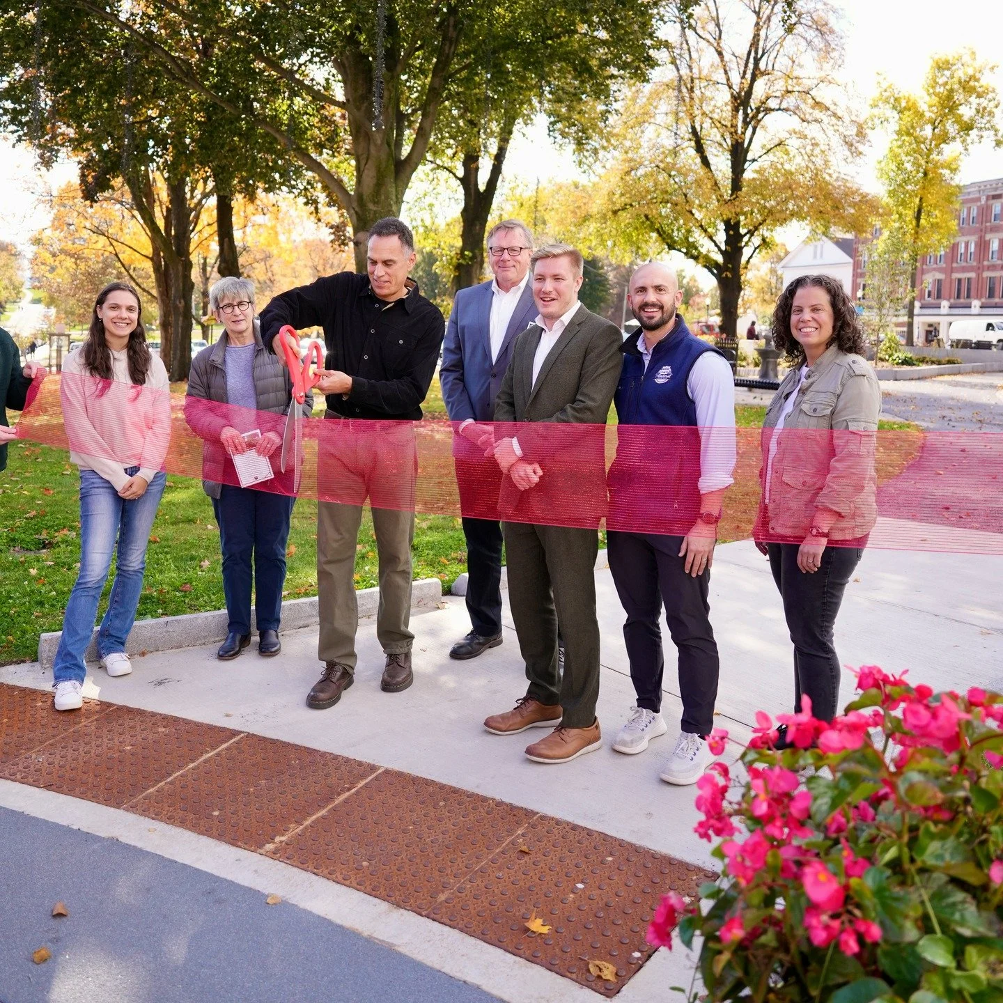๐ Ribbon Cutting today on the North Common
After a decade of public engagement, design, and construction, the North Common Revitalization Project is officially complete. There were insightful remarks from town and community leaders and a performanc