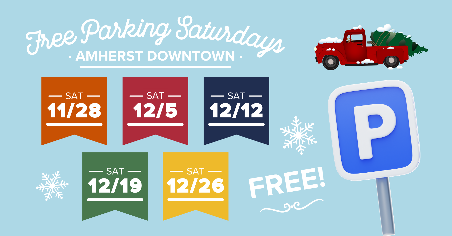 FREE Parking Saturdays Event Cover Photo 2026.png