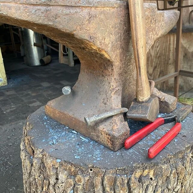 I have a new found respect for blacksmiths.