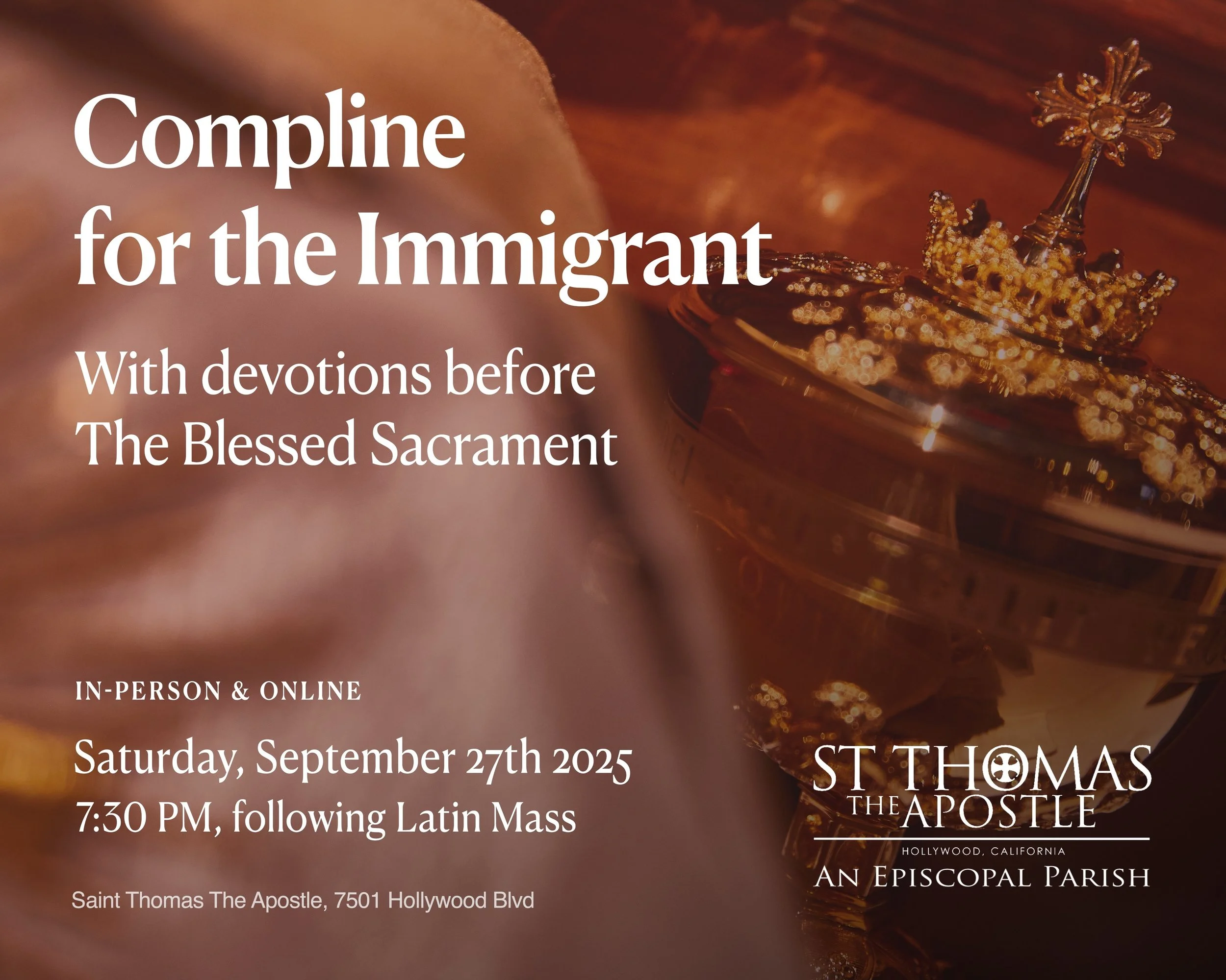 Compline for the Immigrant