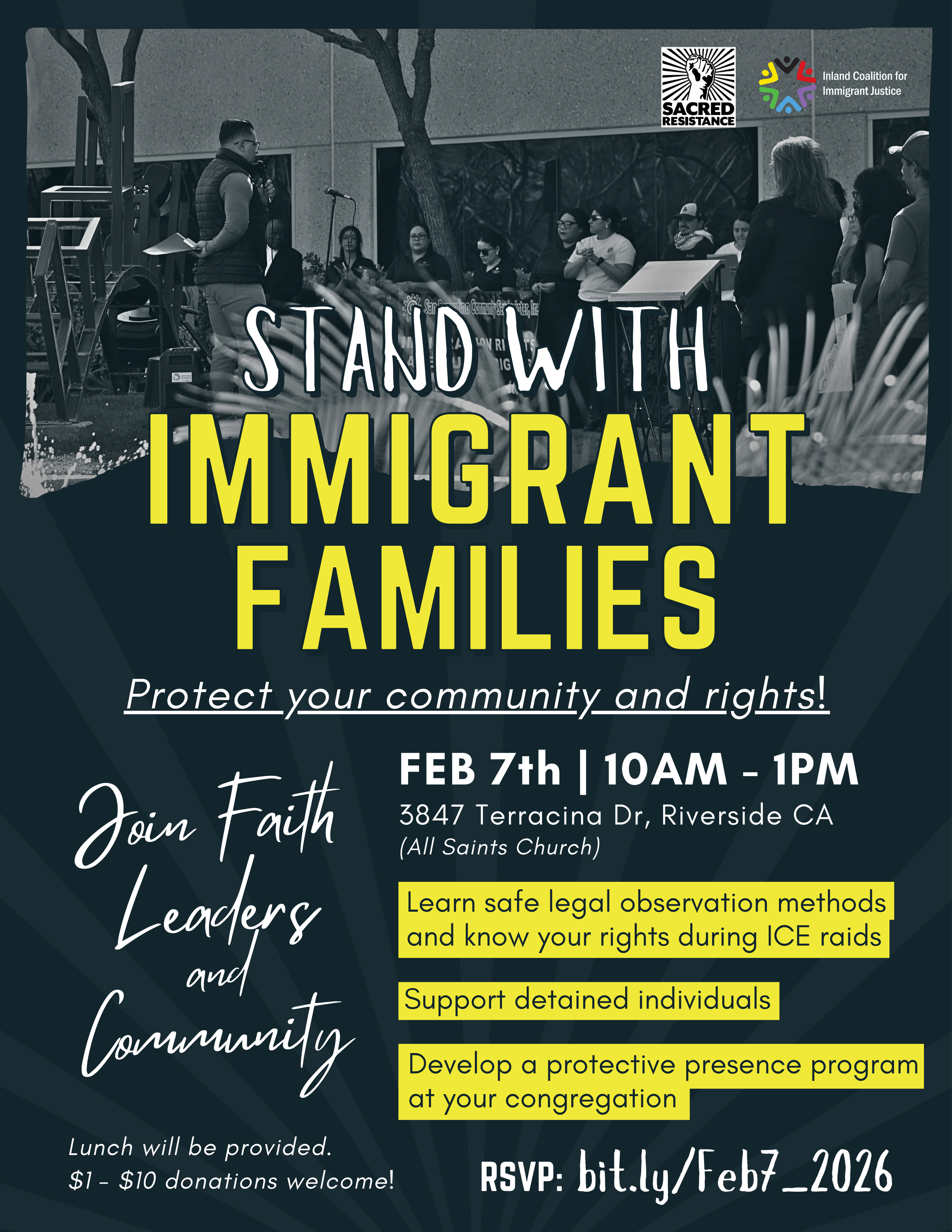 STAND WITH IMMIGRANT FAMILIES 