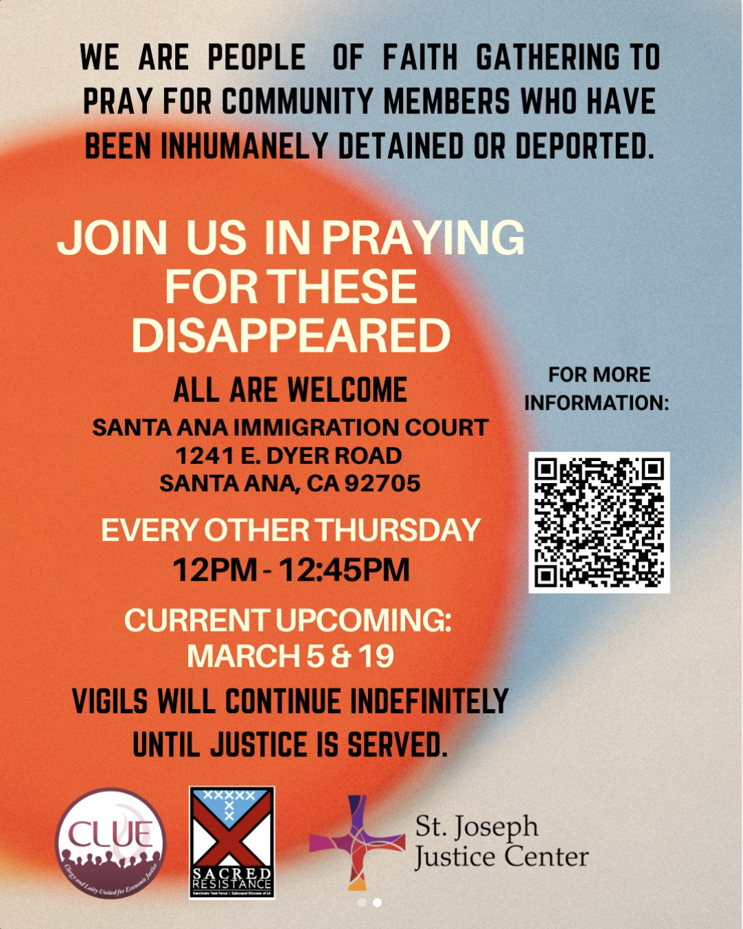 PRAYING FOR THE DISAPPEARED