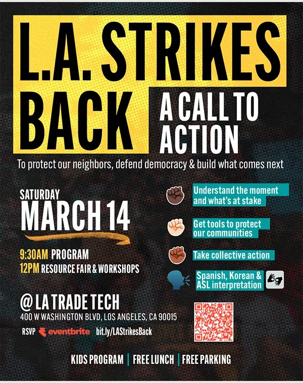 LA STRIKES BACK, A CALL TO ACTION