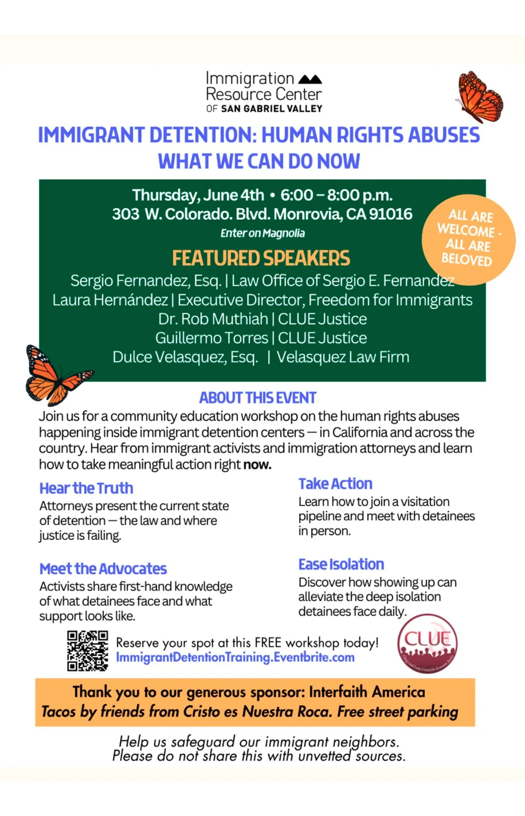 IMMIGRANT DETENTION: HUMAN RIGHTS ABUSES WHAT WE CAN DO NOW